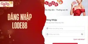 Đăng nhập Lode88